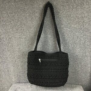 Croft and Barrow Knit Purse Black EUC